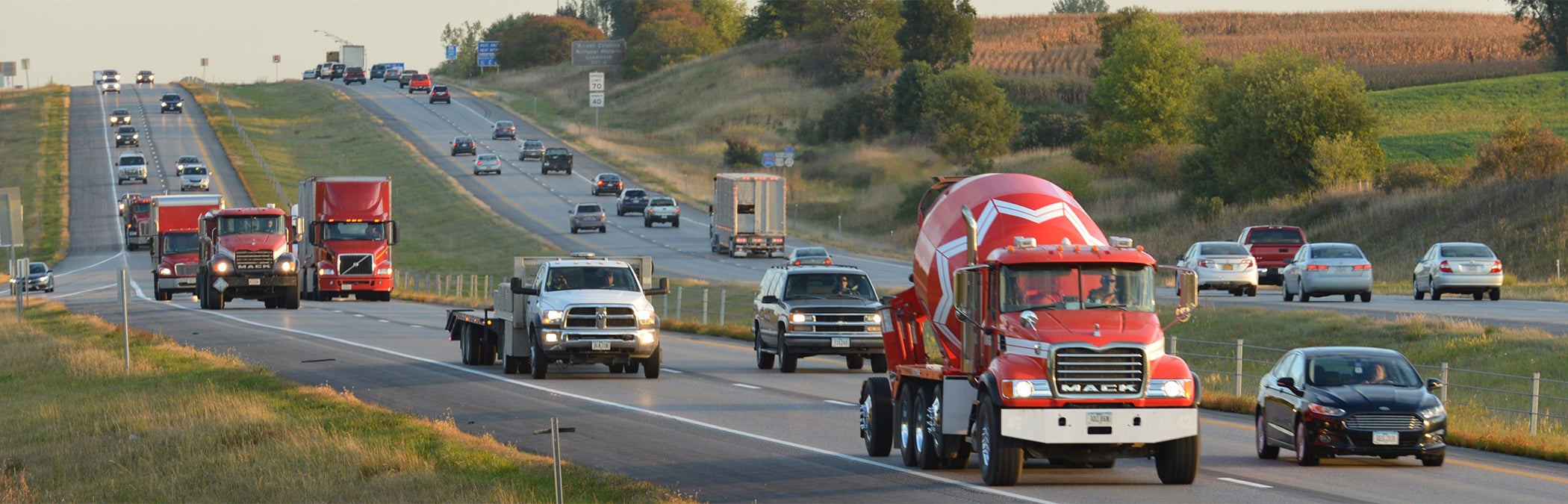 Interstate 80 Automated Corridors Study HDR   I 80 Traffic Iowa 0 