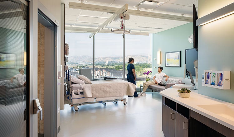 Intermountain Health Lutheran Medical Center Patient Room