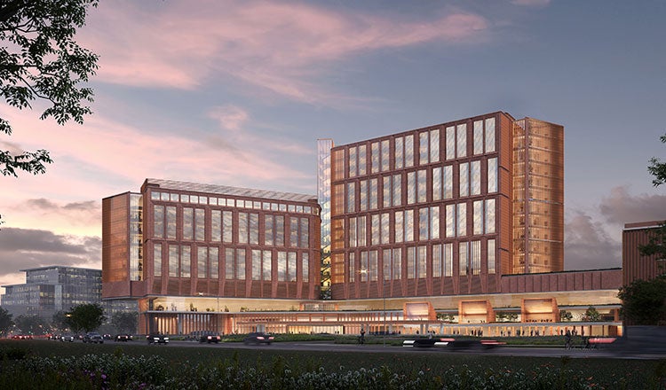 UK HealthCare Albert B. Chandler Hospital Expansion Rendering