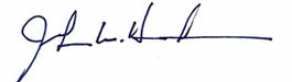 John Henderson signature