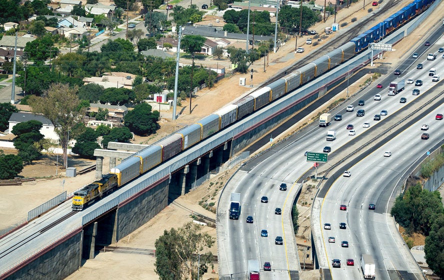 Colton Crossing Flyover | HDR