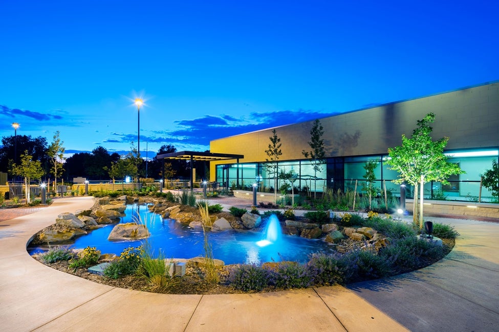 Great Plains Regional Medical Center HDR   Great Plains Regional Medical Center Pp1017 Healing Garden 